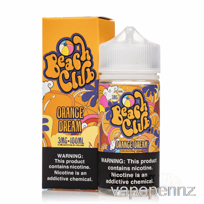 Orange Dream - Beach Club - 100mL 6mg VAPE NZ